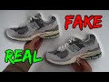 REAL VS FAKE!  NEW BALANCE PROTECTION PACK RAIN CLOUD UPDATED SNEAKER COMPARISON!