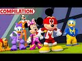 Mickey Mouse Funhouse Best Moments 😊 | 90 Minute Compilation | Season 2 | @disneyjunior