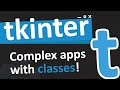 Using tkinter with classes