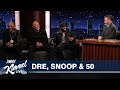 Jimmy Kimmel Interviews Dr. Dre, Snoop Dogg & Curtis “50 Cent” Jackson
