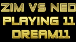 Dream11 Zimbabwe VS Nederlands (Zim VS Ned) 1st ODI 20 June 2017