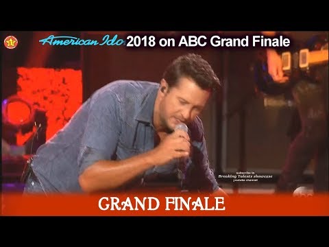 Download Luke Bryan sings “Sunshine Sunburn Sunset” American Idol 2018 Grand Finale free