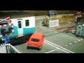 Car hit by train - Top Gear series 9 - BBC