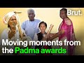 Moving moments from the Padma awards