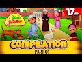 Saad aur Sadia Cartoon Series | Compilation ( Part1 )  | Animated 2D Cartoon for Kids