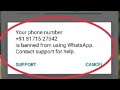 WhatsApp Lifetime Number Unbanned tricks