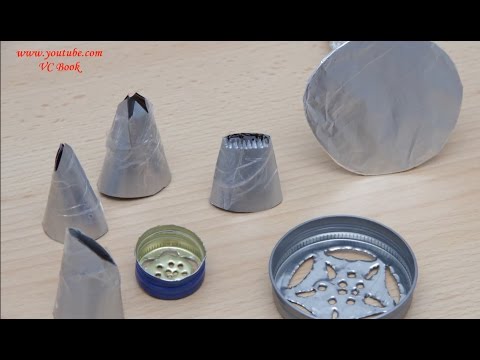 Как сделать цветы из крема кондитерским мешком