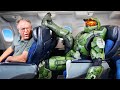 Can I Wear Master Chief’s Armor On An AIRPLANE?