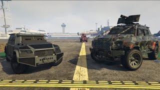 GTA 5 Durability Test (Nightshark vs. Insurgent Pick-Up Custom)