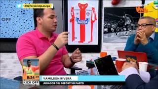 Yamilson Rivera, en Kick Off | Win Sports