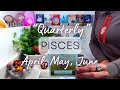 PISCES "NEXT 3 MONTHS" April, May, June 2024: A Deep Knowing ~ A Transition Towards More Peace!