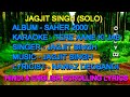 Tere Aane Ki Jab Khabar Mahke Karaoke With Lyrics Only D2 Jagjit Singh Saher 2000