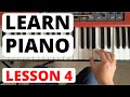 How To Play Piano for Beginners, Lesson 4 || The Left Hand And The Scale Of C Major