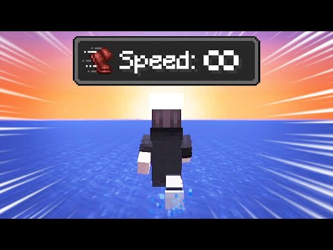 Reaching Minecraft Fastest Speed Possible