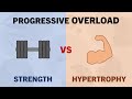 Progressive Overload for Strength vs Hypertrophy Training | How to Progress Training Variables