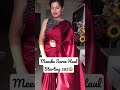 Meesho Saree Haul Staring 292 | Meesho Haul | Designer Saree | Satin Banarsi Linen Cotton #Shorts