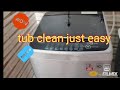 Tub clean of LG top load automatic washing machine