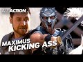Maximus Meridius Kicking Ass | Gladiator | All Action