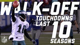 Every Walk-Off Touchdown from the Last 10 Seasons | #TDTuesday | NFL Highlights