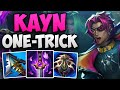 CHALLENGER KAYN ONE-TRICK SOLO CARRY GAMEPLAY | CHALLENGER KAYN JUNGLE | Patch 14.4 S14