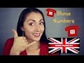 British English: Quoting a Phone Number