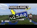 Mcpe 1 5 0 0 beta g ncellemesi ikti - android windows 10 xbox 360