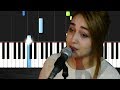Mawjou3 galbi by najwa farouk - Piano by VN