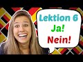 GERMAN LESSON 6: How to say Yes, No, Thank you, You're Welcome in German