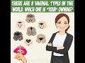 8 Types Of Vaginas In The World… Which One Do *You* Have?!