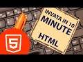 Tutorial HTML – Invata in 10 minute