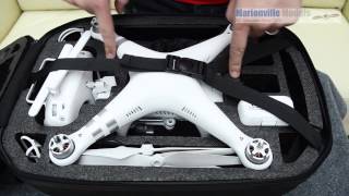 Review of the DJI Phantom 3 - Back Pack, Carry Case, Hard Shell Type.