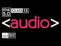 Audio tag - html 5 tutorial in hindi/urdu - Class - 15