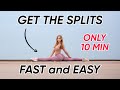 GET YOUR SPLITS FAST | SPLITS WORKOUT  #splits #workout #stretching #yoga