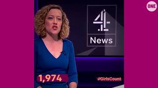 #GirlsCount | Cathy Newman - 1,974