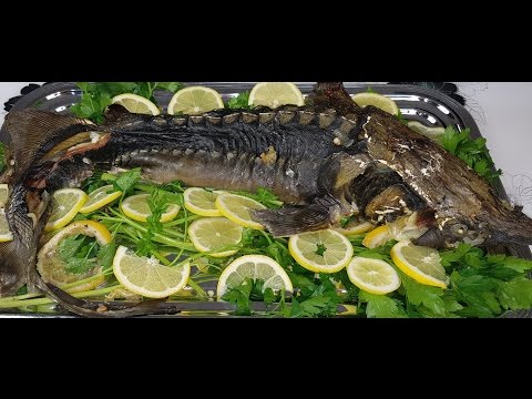 как вкусно приготовить осетра видео как вкусно приготовить осетра видео