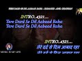 Tere Dard Se Dil Aabad Raha Karaoke With Scrolling Lyrics Eng. & हिंदी