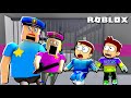Roblox Police Girl Prison Run Obby | Shiva and Kanzo Gameplay