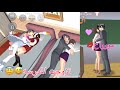 كيف تقبل اي شخصيه(تتزوج) في لعبه ساكورا سكول kiss  sakura school simulator