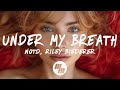 NOTD & Riley Biederer – Under My Breath (Lyrics)
