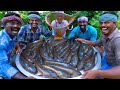 SNAKEHEAD MURREL FISH | Viral Meen | River Fish Fry Cooking  In Village | Village Fish Fry Recipe