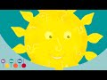 Mr. Sun, Sun, Mr. Golden Sun  - Nursery Rhyme | ItsyBitsyKids
