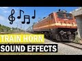 Indian Railways TRAIN SOUND EFFECTS in India