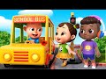 Baby Bus Driver - Wheels On The Bus + Baby Shark | Funny Songs & Nursery Rhymes | Rosoo Baby