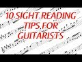 How To Improve Sight Reading - 10 Tips For Guitar Players