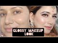 Glossy makeup look for winter #glossymakeuplook #glossymakeupproducts #beautymaniawithritu