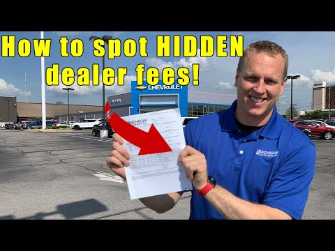 9 fees to NEVER pay a car dealership. Tips on car buying how to negotiate and how to buy a car.