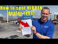 9 fees to NEVER pay a car dealership.  Tips on car buying,  how to negotiate, and how to buy a car.