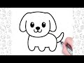 How To Draw A Dog Step By Step | Dog Drawing Easy