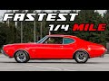 10 QUICKEST MUSCLE CARS Of The 1960s