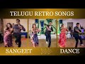 Telugu New and Old Songs - Dance Cover - Retro - Medley || Charlotte || USA